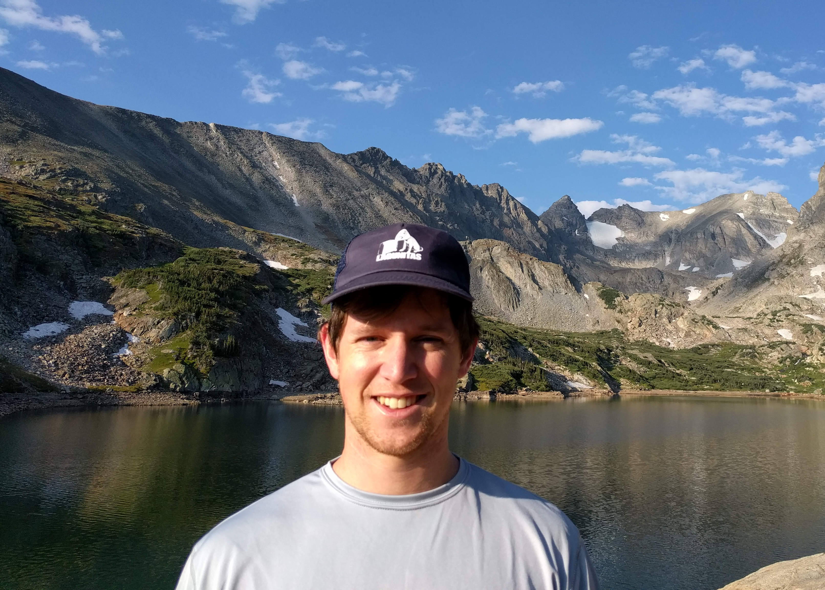 Me in front of a lake
